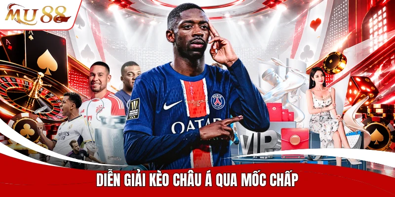 Diễn giải kèo châu á qua mốc chấp